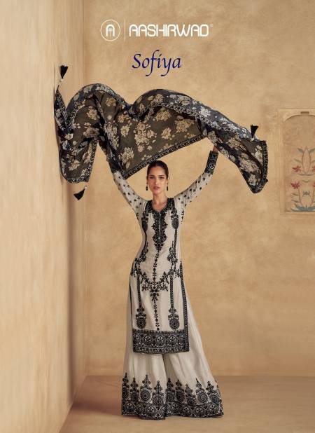 Sofiya By Aashirwad Premium Chinnon Silk Readymade Suits Exporters In India